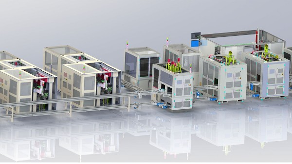 扁线定子自动化生产线，助力产能提升的关键