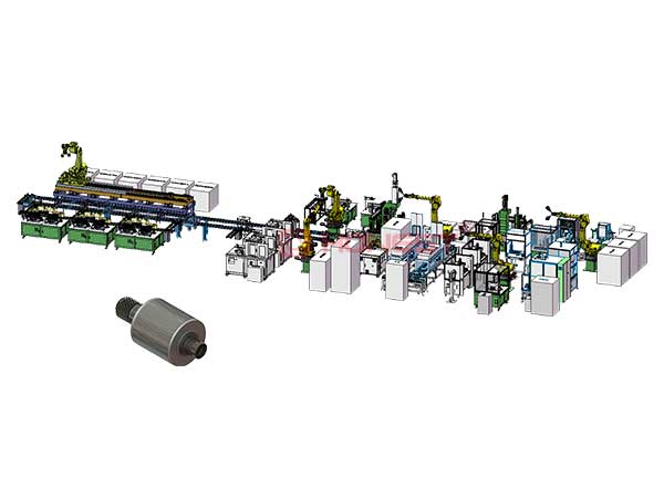 新能源驱动电机转子生产线