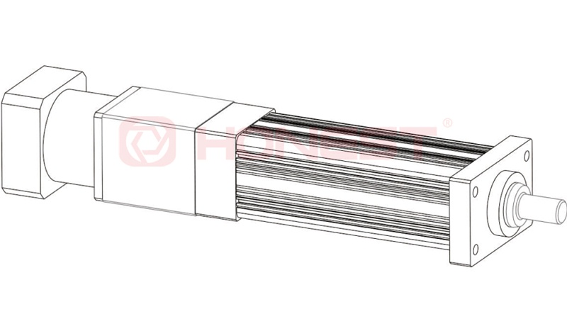 DR型带行星减速直连缸体