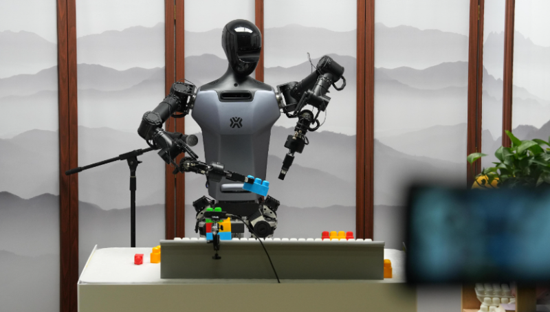 人形机器人动作图-网图