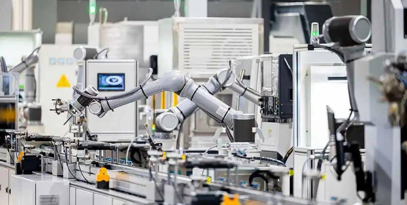 人形机器人电机自动装配生产线-机械手