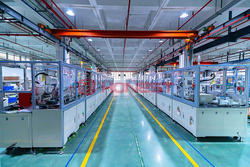 红桃国际电机自动化装配生产线