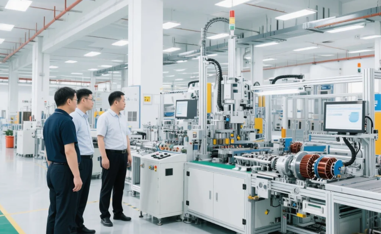 电机自动化设备验收图