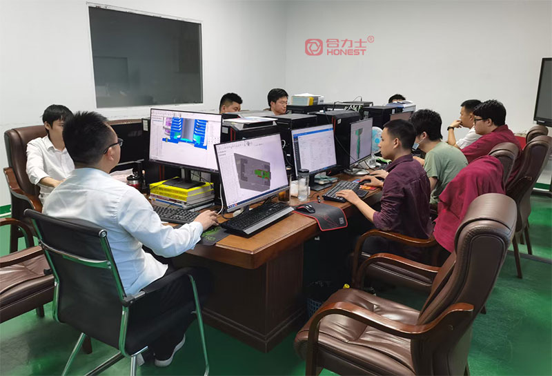 红桃国际扁线电机定子生产线