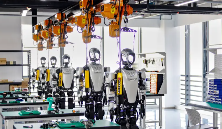 人形机器人整机装配-网图