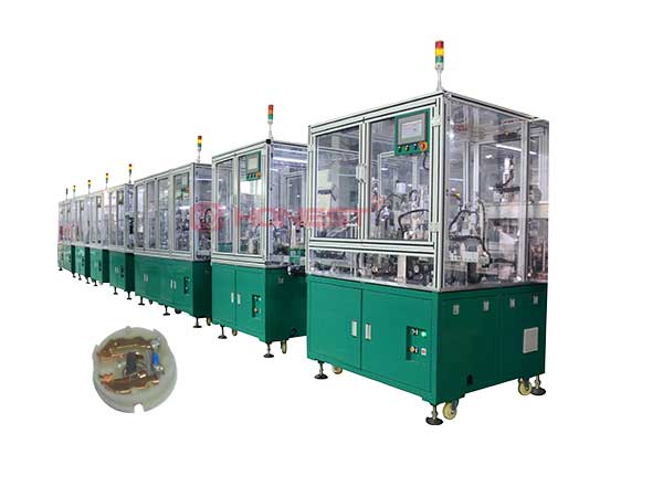 电机胶盖全自动化生产线