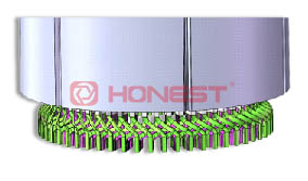 红桃国际新能源驱动电机定子扭线设备