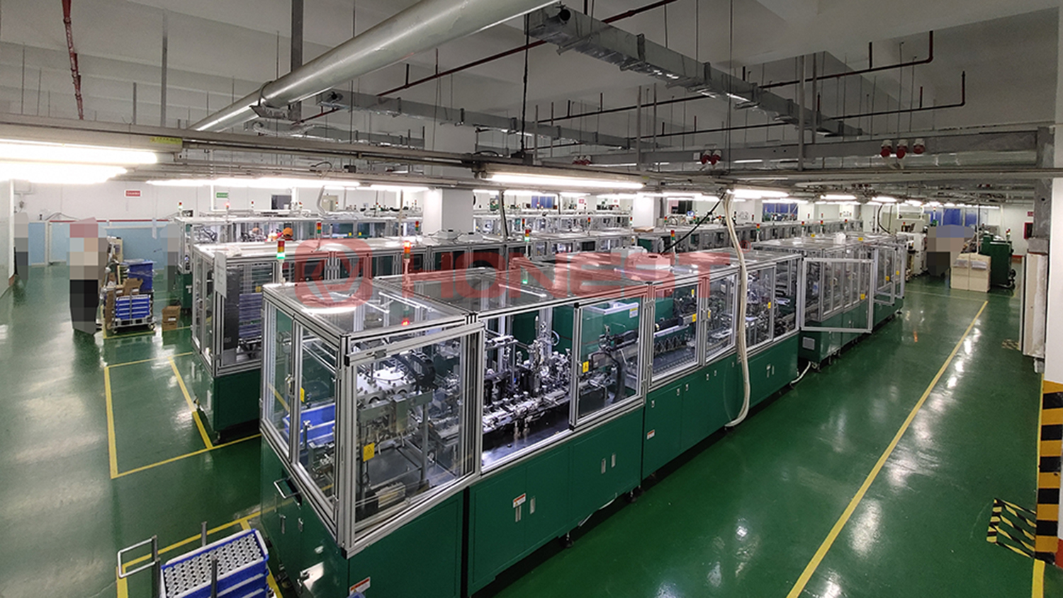 减少人工操作的电机自动组装生产线设备