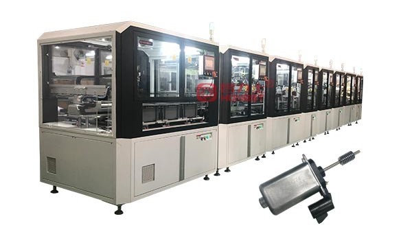 直流电机自动化生产线客户第二次回购