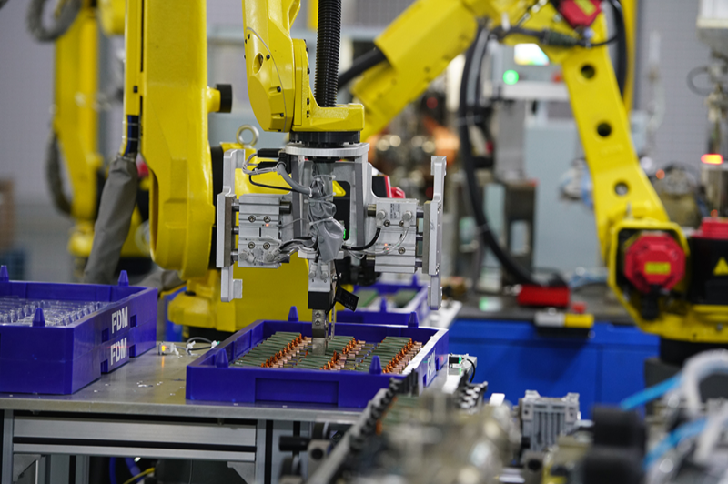 电机生产过程图