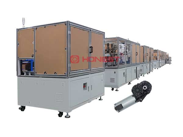 高产量电机自动组装生产线设备