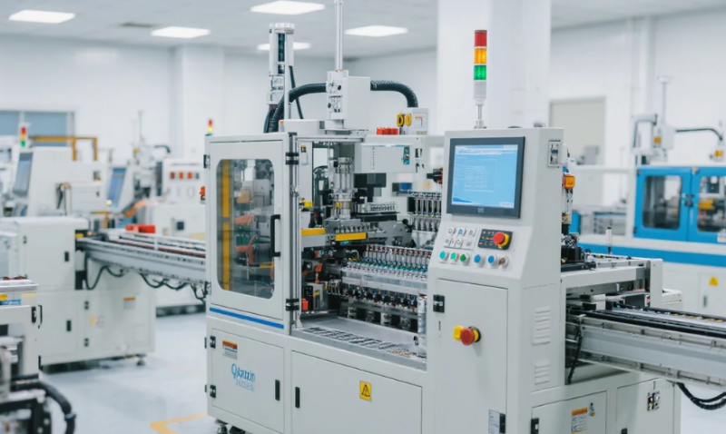 电机自动化设备升级（AI即梦生成）