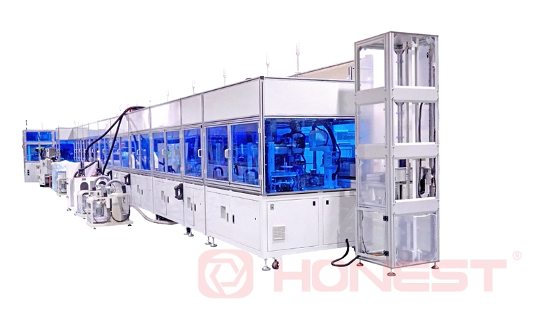 人形机器人电机驱动装配生产线