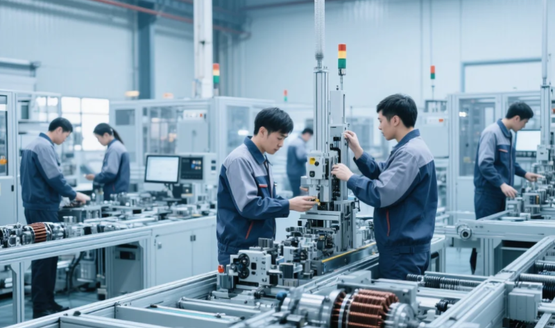 调试自动化设备