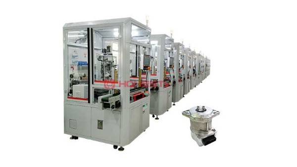 红桃国际汽车EPS电机全自动化装配生产线