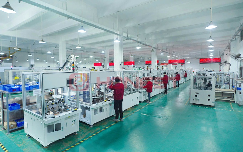 电机装配自动化车间